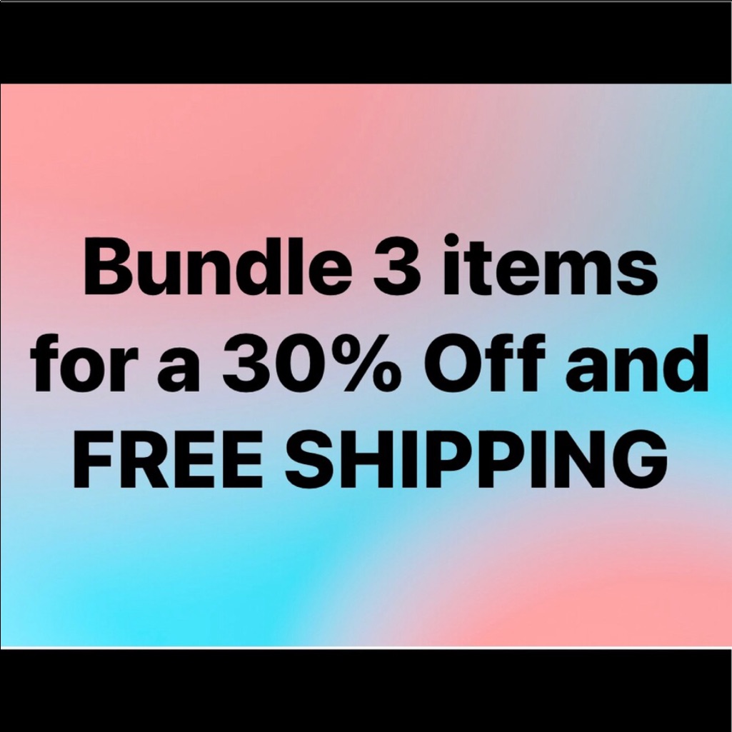 30% Off 3 Items